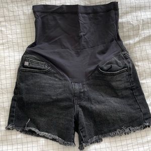 Pinkblush black cutoff shorts